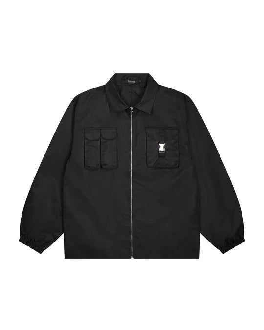 NYLON TWILL COACH JACKET  Trapstar