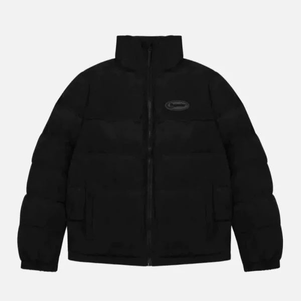 Trapstar Hyperdrive Puffer Coat Black White Trapstar