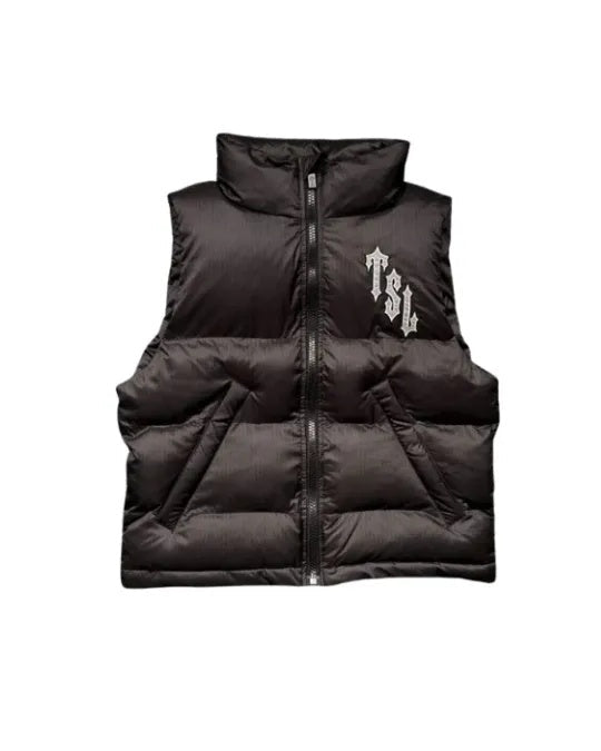 TRAPSTAR MEN’S BLACK GILET Trapstar